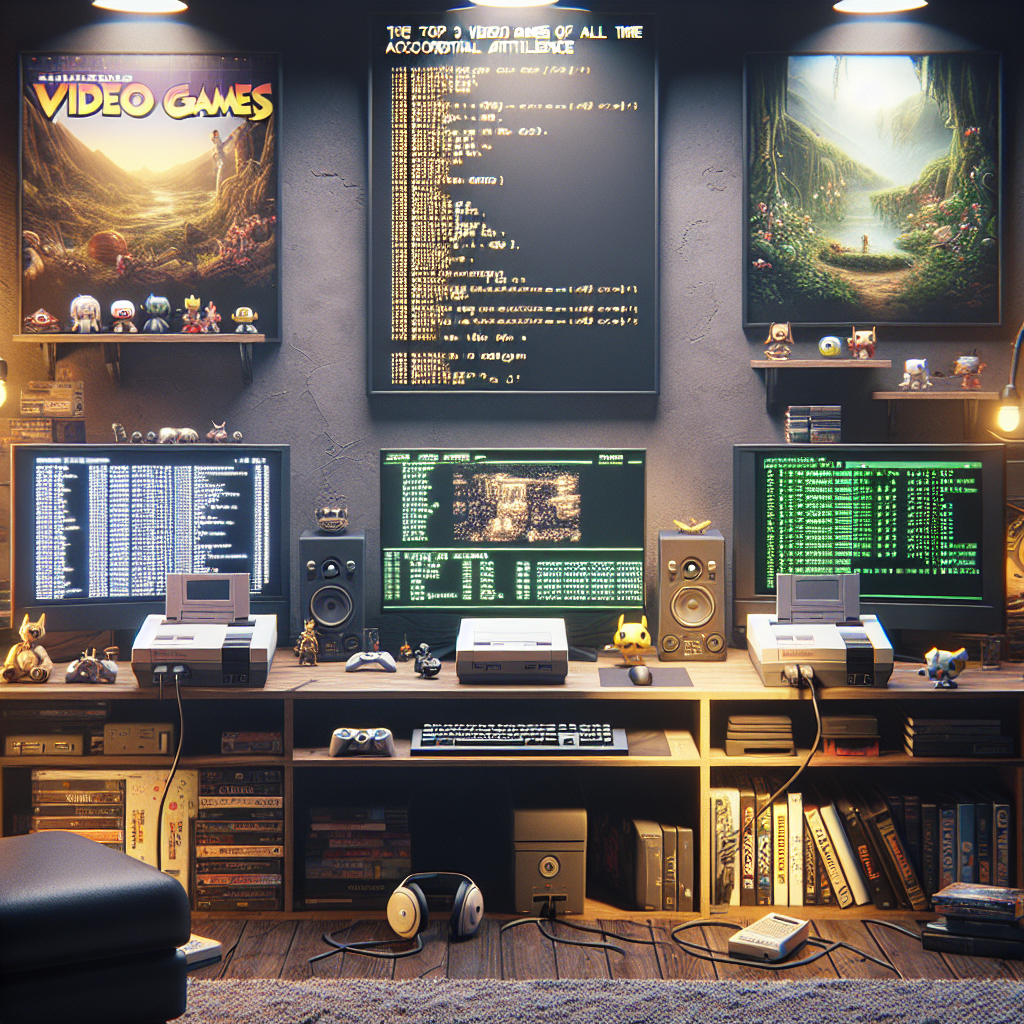 Los Tres Icónicos Videojuegos Elegidos por la IA